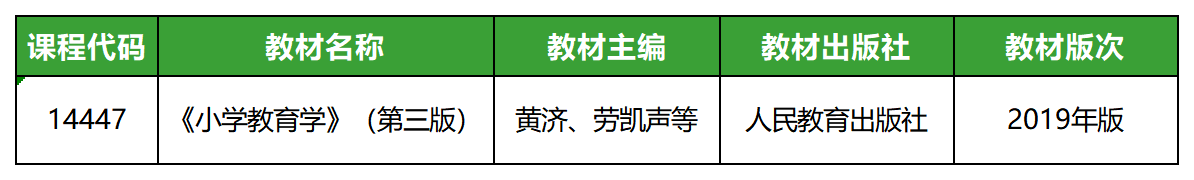 小學教育學(2019年版)_教材 小學教育學(2019年版)_教材